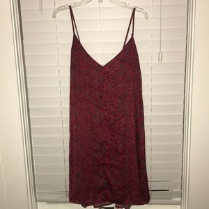 Kendall & Kylie Maroon dress